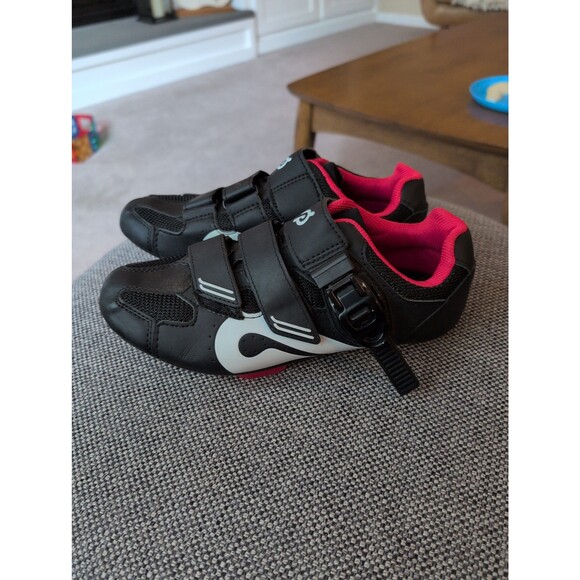 Peloton cycling bike shoes with look delta cleats EU 38 US women's 7 - Picture 3 of 8